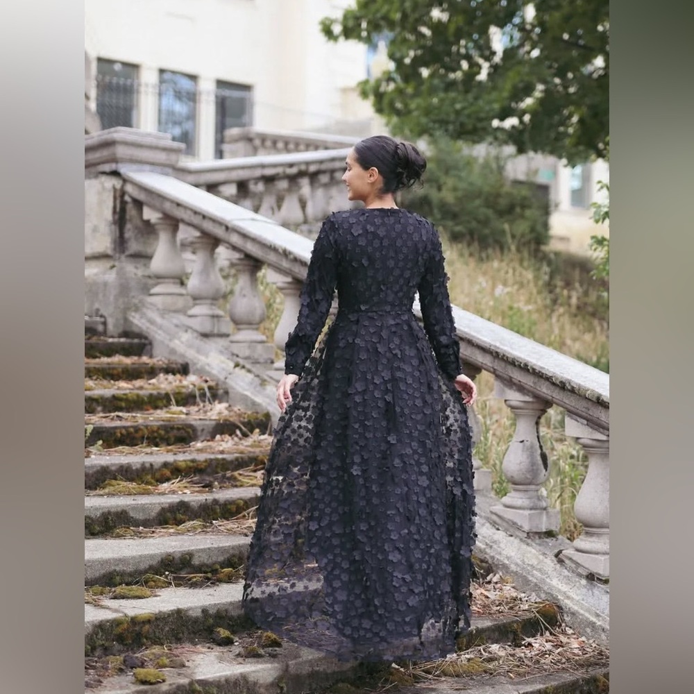 Dainty Jewells Black Long Sleeve Dress